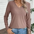 thumbnail image 2 of Yuyuzo Chandails en Molleton pour Femmes Habillés Fermeture à Glissière 1/4 Tendance Léger Manches Longues Automne Chandail Tops, 2 of 6