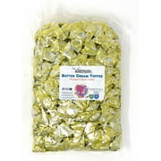 YANKEETRADERS Brand Butter Cream Toffee Wrapped Hard Candy - 4 Pounds