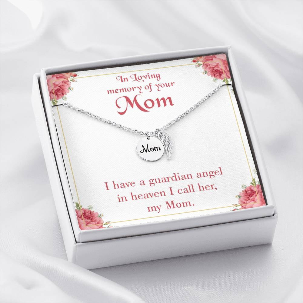 Mother remembrance necklace store