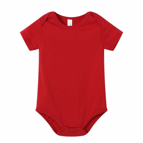 Plain red baby onesie Clearance