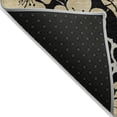 thumbnail image 3 of Addison Rugs Chantille Indoor/Outdoor Transitional Floral Black Washable Rectangle Rug, 10' x 14', 3 of 6