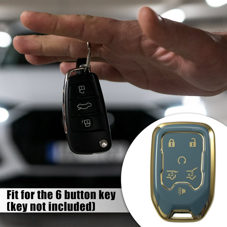 1set Keychain & Car Key Case Compatible With Toyota, Key Fob Cover