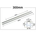 thumbnail image 1 of Aluminium Alloy 300mm T-Track T-Slot Miter Jig Tools for Woodworking Router, 1 of 7