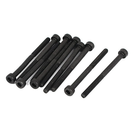 

10 Pcs M3 x 40mm Partially Threaded Hexagon Key Socket Cap Head Screws Fasteners