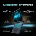 thumbnail image 2 of Laptop GIGABYTE Gaming A16 16" R7 RTX5070 16GB RAM 1TB SSD, 2 of 3