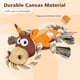 thumbnail image 3 of Juguetes para perros grandes | Durable Peluches de Peluche para Perros Juguete para Perros de Raza Tira y afloja Juguetes para Perros para Mantenerlos Ocupados,Orange, 3 of 5
