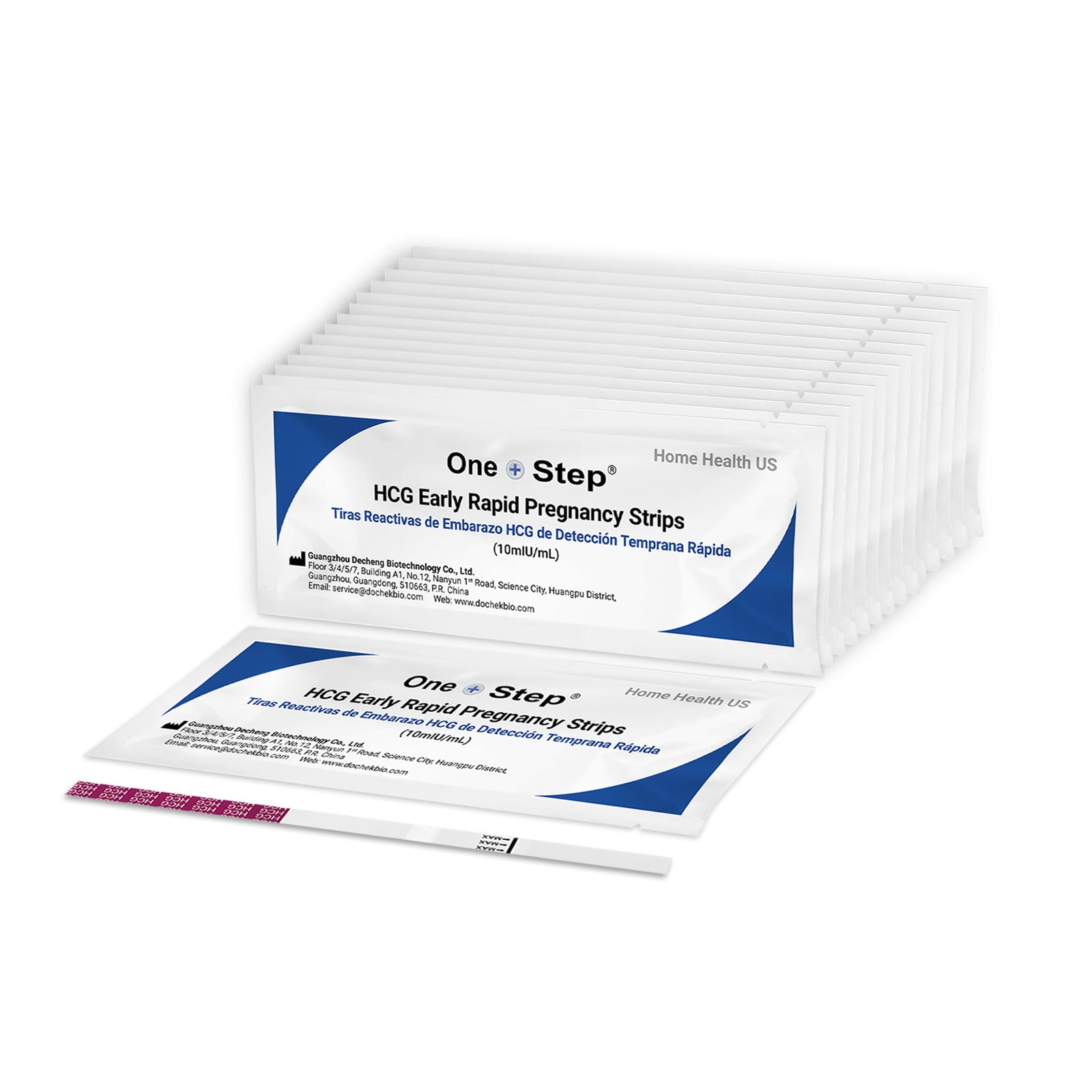 One Step Early Detection Pregnancy Test Strips (15 Pack) - 6 Days early Rapid Pregnancy Test Strips - Highly Accurate Pregnancy Test