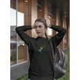 thumbnail image 2 of Peaceful Dandelions Sweatshirt Women -GoatDeals Designs, Female Large, 2 of 4