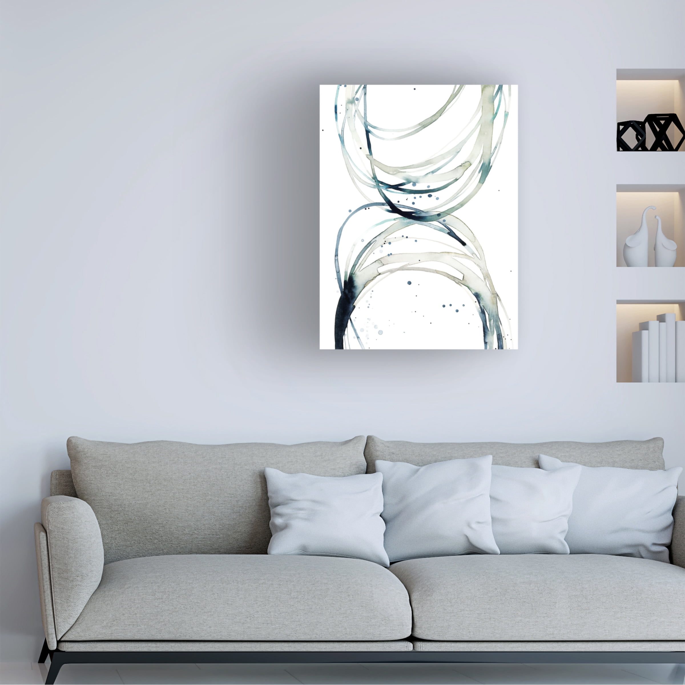 Grace Popp 'Threaded II' Canvas Art