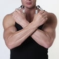 thumbnail image 5 of Entrenador de fuerza de agarre, agarre de mano de metal de 100 lb, fortalecedor de agarre de mano resistente antideslizante, desarrollador de rehabilitación de muñeca y ejercicios de mano de, 5 of 5