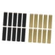 thumbnail image 3 of 200 cápsulas termorretráctiles para tapas de botellas de vino con corcho 32 mm de oro negro, 3 of 5