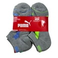 thumbnail image 2 of PUMA SOCKS GIRLS X6 - LOW CUT 243 - PIPE GREY - LARGE 6 PACK SHOE 4-9.5, 2 of 2