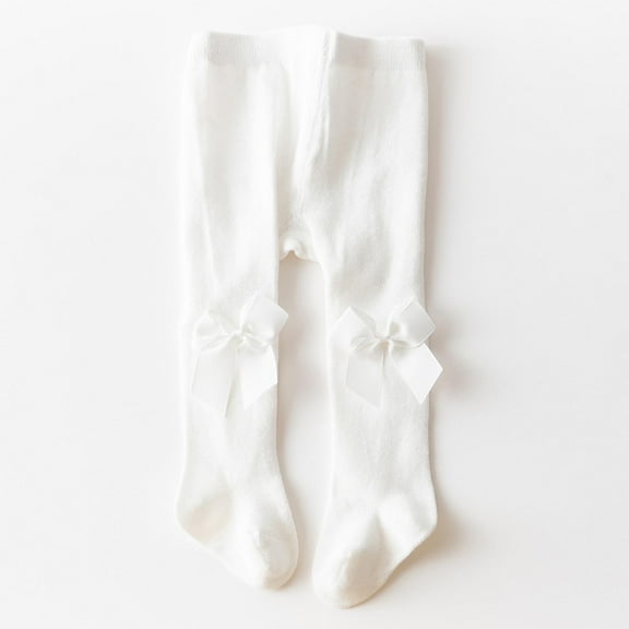 Wancir Baby Tights Girl Leggings Toddler Stockings Fleece Pants Solid Knit Socks Cotton Leggings Infant Fall Winter Clothes