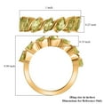 thumbnail image 5 of Peridot Ring, 14k Gold Marquise Shape Natural Peridot Beveled Ring, Women's Marquise Ring, Stylish Statement August Birthstone Ring for Her, 5 of 5