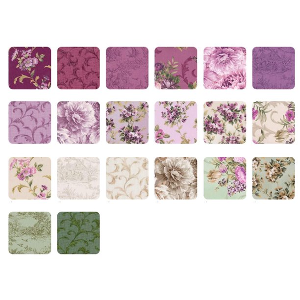 Meredith by Studio RK; 42 10inch Squares Robert Kaufman Fabrics