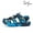 8009-Grey Blue, variant on FANGFIUP Kids Sports Closed Toe Sandals Breathable Boys Girls Non Slip Beach Water Shoes School Fashion(Size Toddler 8.5-Big Kids 6)