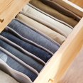 thumbnail image 3 of Cajas de almacenamiento de ropa interior, organizador de armario, bolsas de vacío para almacenar ropa, bufanda, sujetador, cajón plegable, 3 of 4
