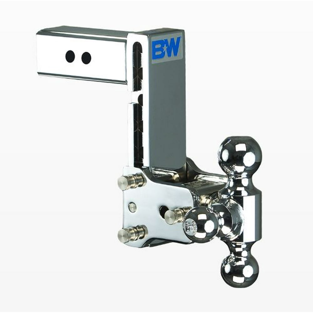 B&W TS20049C Tow & Stow 3Ball Mount Hitch 7" Drop, 7.5" Rise Chrome