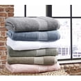 thumbnail image 2 of Brooklyn Loom Cotton TENCEL™ Grey Cotton 6-Piece 6 Piece Set Towel, solid themed, for Men and Women, OEKO-TEX Certified Confidence, 2 of 7