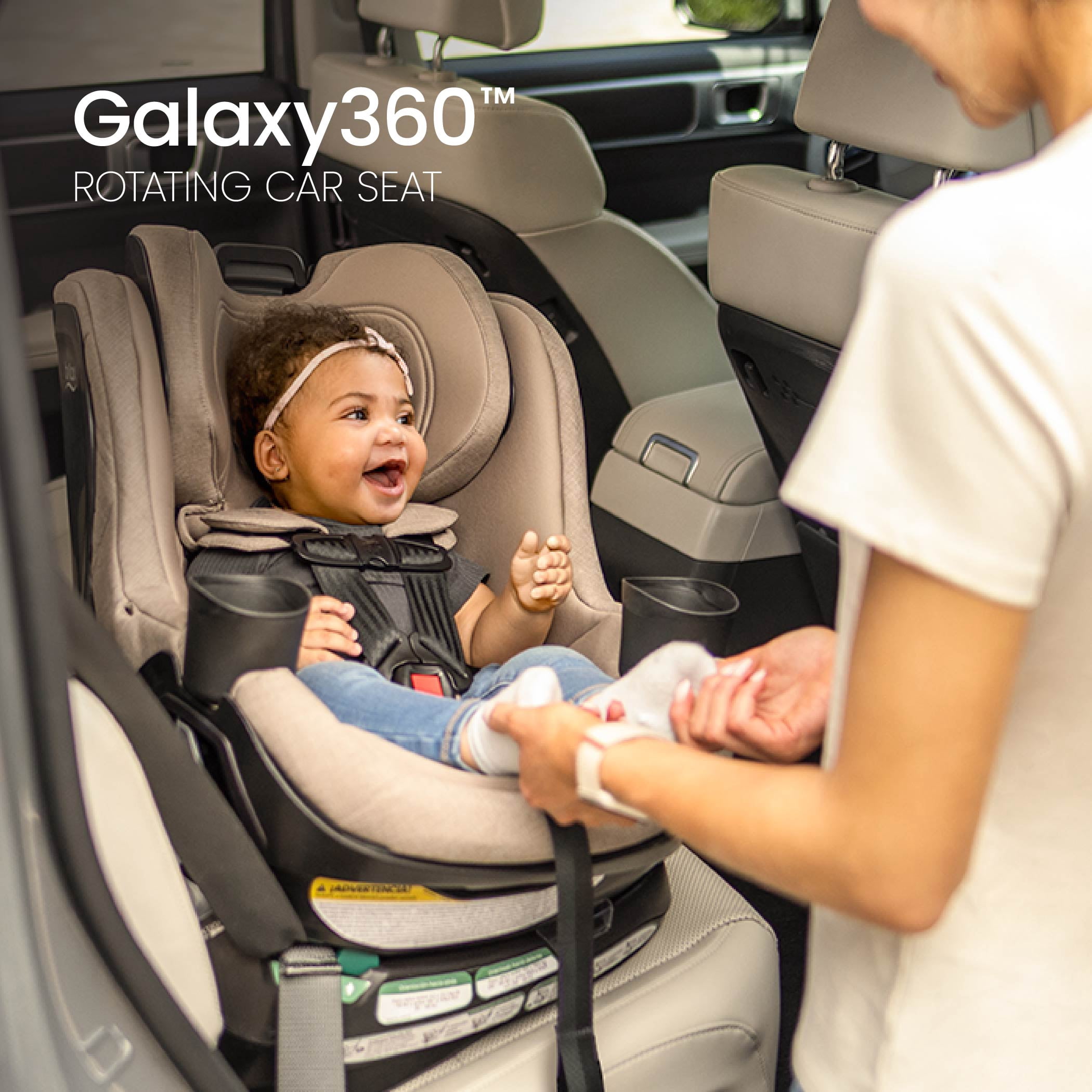 Britax® Galaxy360™ Slim Rotating Convertible Car Seat – Teak