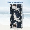 thumbnail image 3 of PHYHOO Numerous Shark Bath Towel Microfiber Towel Sand-Free Pool Towel Ultra Absorbent Towel Lightweight Shower Towel for Bathroom Outdoor Swimming 30x60in, 3 of 8