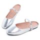 thumbnail image 5 of Zapatos TN TANGNEST Mary Jane Mules para mujer, plateados, talla 43 (9.5), 5 of 7