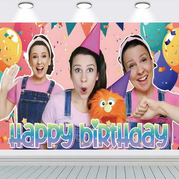 Ms Rachel Backdrop Taspestry Banner Party Supplies Background Poster Decor Decorations