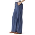 thumbnail image 4 of Gloria Vanderbilt Swan Series Women's Soft Drape Wide Leg Pull On Jeans 30" Inseam, Sizes 6-18, 4 of 5