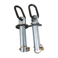 thumbnail image 2 of amagogo 2 Pieces Power Squat Rack Attachments Fitness Accessory Multipurpose Sturdy Pull Electroplated Silver, 2 of 10