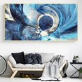 thumbnail image 3 of Cuadro Abstracto Moderno Minimalista Mar Olas, 3 of 4