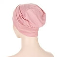 thumbnail image 6 of Hauaitttt Flower Head Hat Cap Ethnic Bohemian Floral Hair Cover Wrap Turban Headwear Turban Cap Pleated Hat Hair Bands for Sports Womens Sweat Bands Headbands for Workouts Hair Headband Headbands, 6 of 8