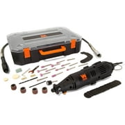 Amp Variable Speed Rotary Tool with 100+ Accessories, Carrying Case and Flex Shaft