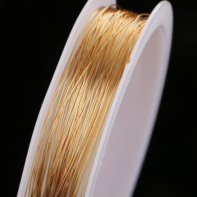 Rolled Copper Wire Supply Jewelry Making St Cord 10m - 0.5MM 