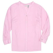 White Stag - Women's Plus Pintucked Linen Tunic