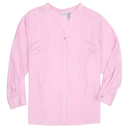 White Stag - Women's Plus Pintucked Linen Tunic