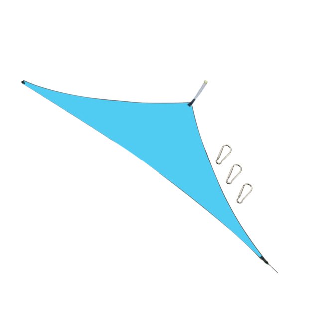Waterproof Sun Shade Canopy, Heavy Duty Triangle Garden Shading Sail Shade Sail Waterproof Sun Shade with Quick drying Fabric for Patio, Garden, Backyard