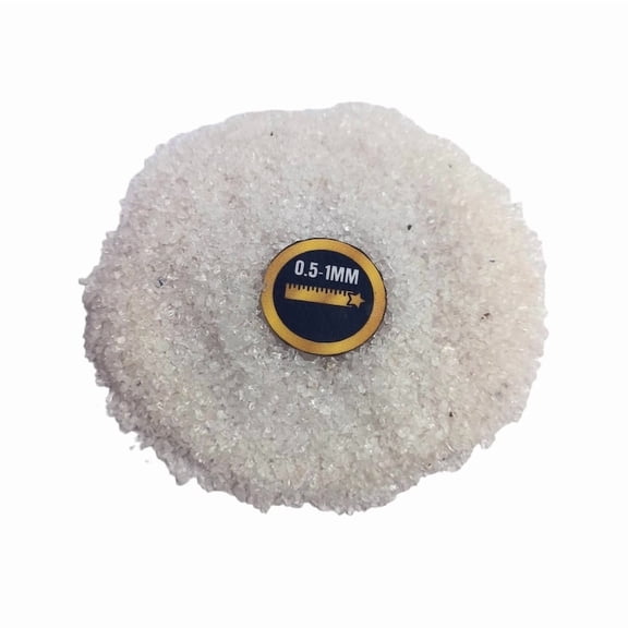 Gradelygems Rose Quartz Crushed Sand Powder 0.5-1mm | 2 Ounce Pack | Ideal for Healing, Crafting, and Décor