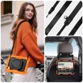 thumbnail image 6 of for iPad Mini 7th/6th Generation Case 8.3 inch 2024/2021, 360 Rotating Shockproof Cover with Stand, Handle, Shoulder Strap, Orange, 6 of 7