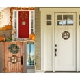 thumbnail image 2 of Inkdotpot Welcome Sign Front Door Decorations Hanging 20 Interchangeable Rustic Wood Seasonal Holiday Ornaments Housewarming Gift, Farmhouse Porch Decor- Wall Hanging 10" Inches, 2 of 6