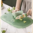 thumbnail image 3 of Injueey Resbalón anti determinado del tablero adhesivo del corte de la fruta resistente al moho de alta densidad y borde anti del Cocina y Comedor Verde trompeta, 3 of 6