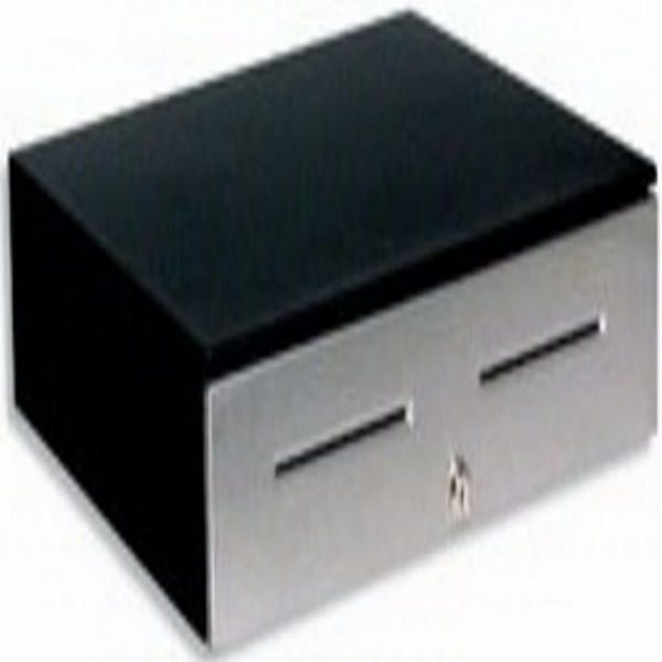 Apg Cash Drawers Jd237a Cw1816 J Apg S4000 Heavy Duty Cash Drawer Hardwired For Epson White Stainless Steel Front 18x16 2 Media Slots Coin Cup Requires Cable Jd237a Cw1816 J Walmart Com Walmart Com