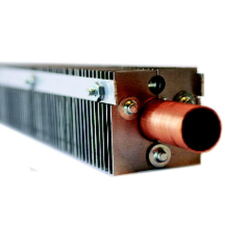 

ALUM. CLAMP ON BASEBOARD FIN