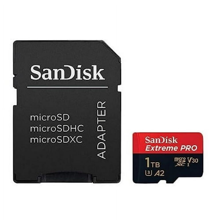 SanDisk 1TB Extreme Pro microSDXC UHS-I Memory Card - SDSQXCD-1T00-GN6MA 