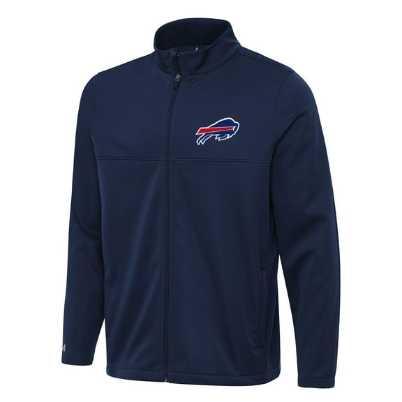 Men's Antigua Navy Buffalo Bills Links 2 Full-Zip Golf Jacket