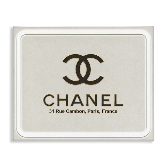 Stupell Industries Art Deco French Glam Fashion Designer Style Brand Canvas Art, 20 x 16, by Ziwei Li