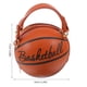 thumbnail image 4 of Bolso bandolera pequeño con forma de balón de baloncesto (1 unidad). Bolso de moda., 4 of 8