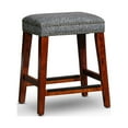 thumbnail image 3 of Knubmt 24" Fabric Seat Backless Bar Stool for Home, Dining Room, Bar, 3 of 6