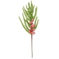 thumbnail image 2 of Aodebiao Tiges de Verdure de Pin Artificielles Réalistes avec Baies et Cônes Rouges, Branches Flexibles pour Couronnes de Noël, Centres de Table, Déco Maison et Mariage, Arrangements de Feuillage Réalistes, 2 of 5