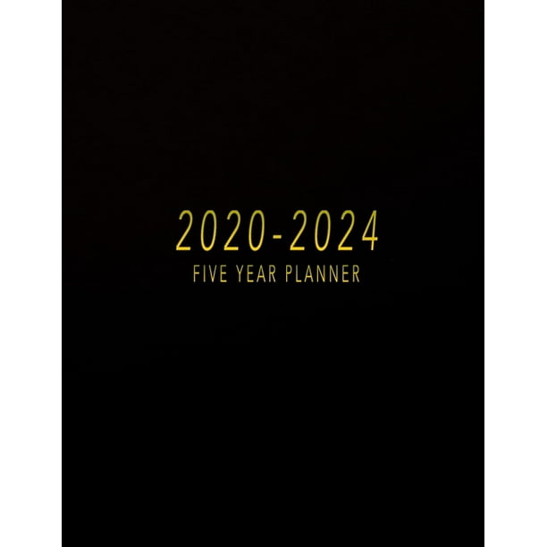 2020-2024 Five Year Planner: 2020-2024 Monthly Planner 8.5 x11 60