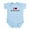Sky Blue, variant on CafePress - I Love Burpees Infant Bodysuit - Baby Light Bodysuit, Size Newborn - 24 Months